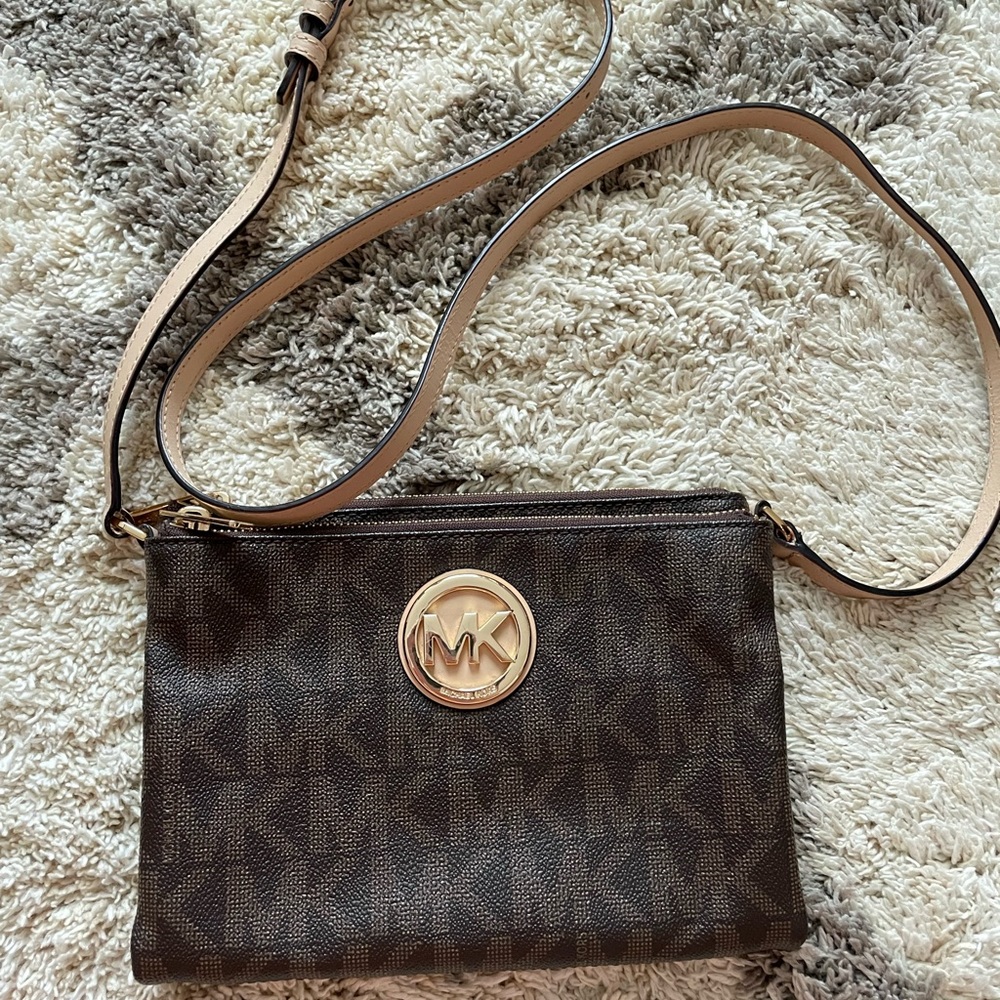 Michael Kors Brown Crossbody - Picture 5 of 6